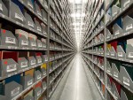 Static high-bay shelving system